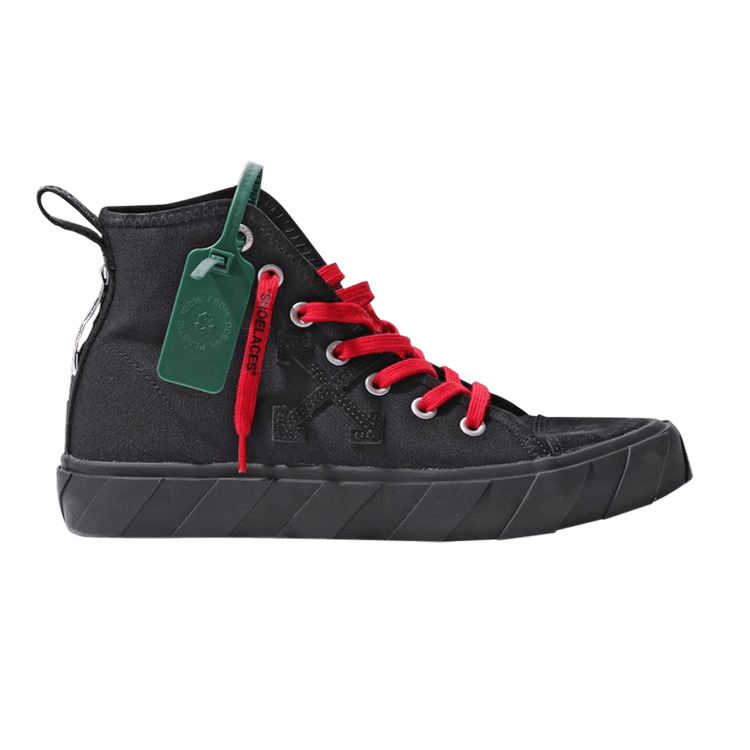 

Кроссовки Off-White Off-White Vulc Sneaker Mid 'Black Red', черный