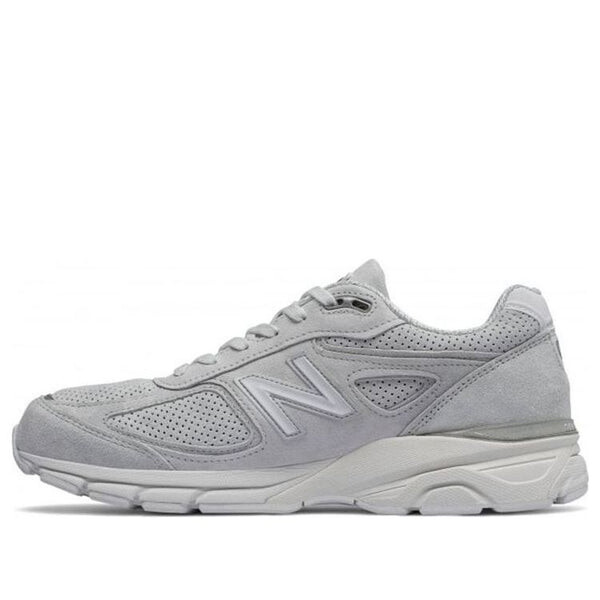 

Кроссовки 990v4 сделано в США New Balance, серый