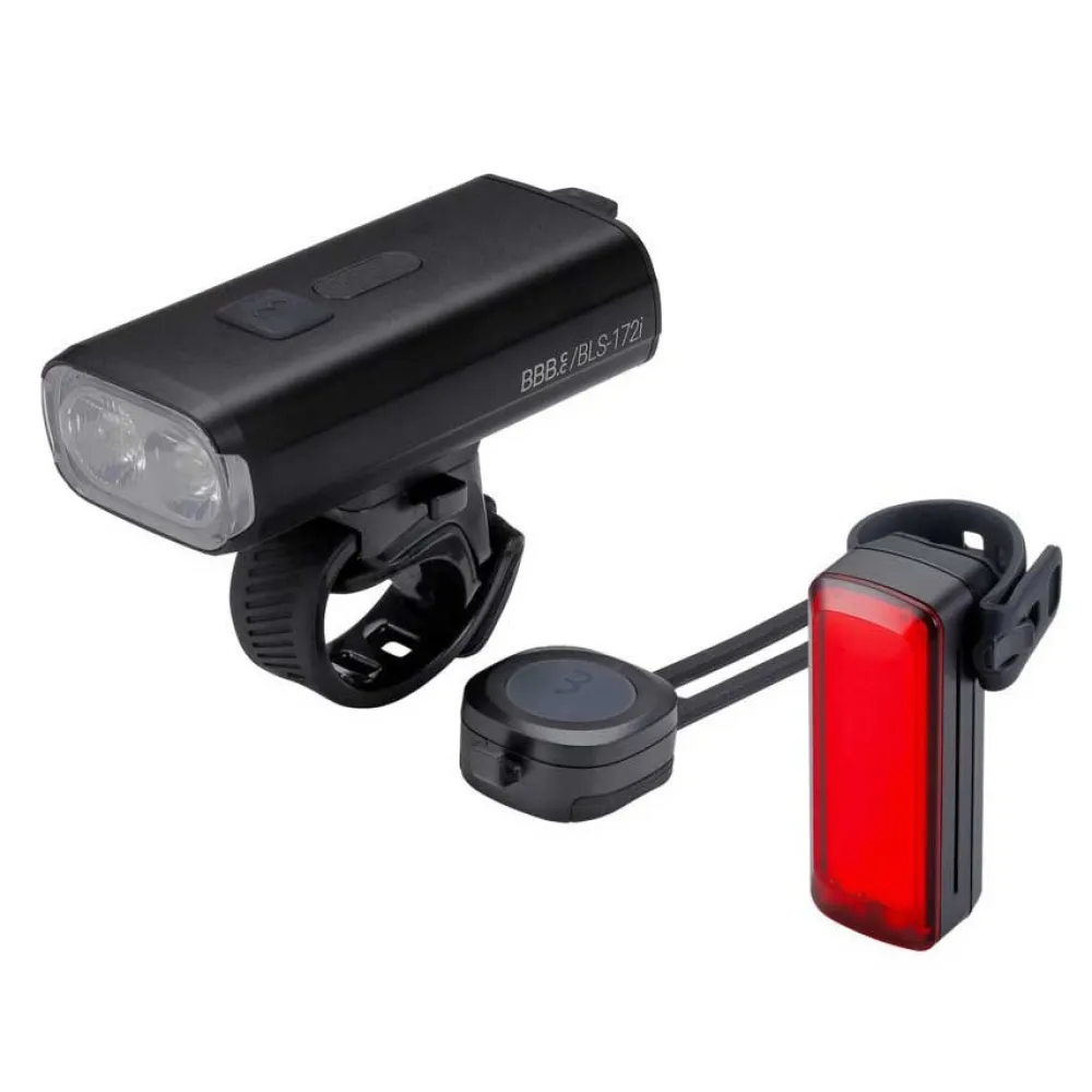 

Комплект велосипедных фонарей BBB StrikePro + SignalPro, серебряный