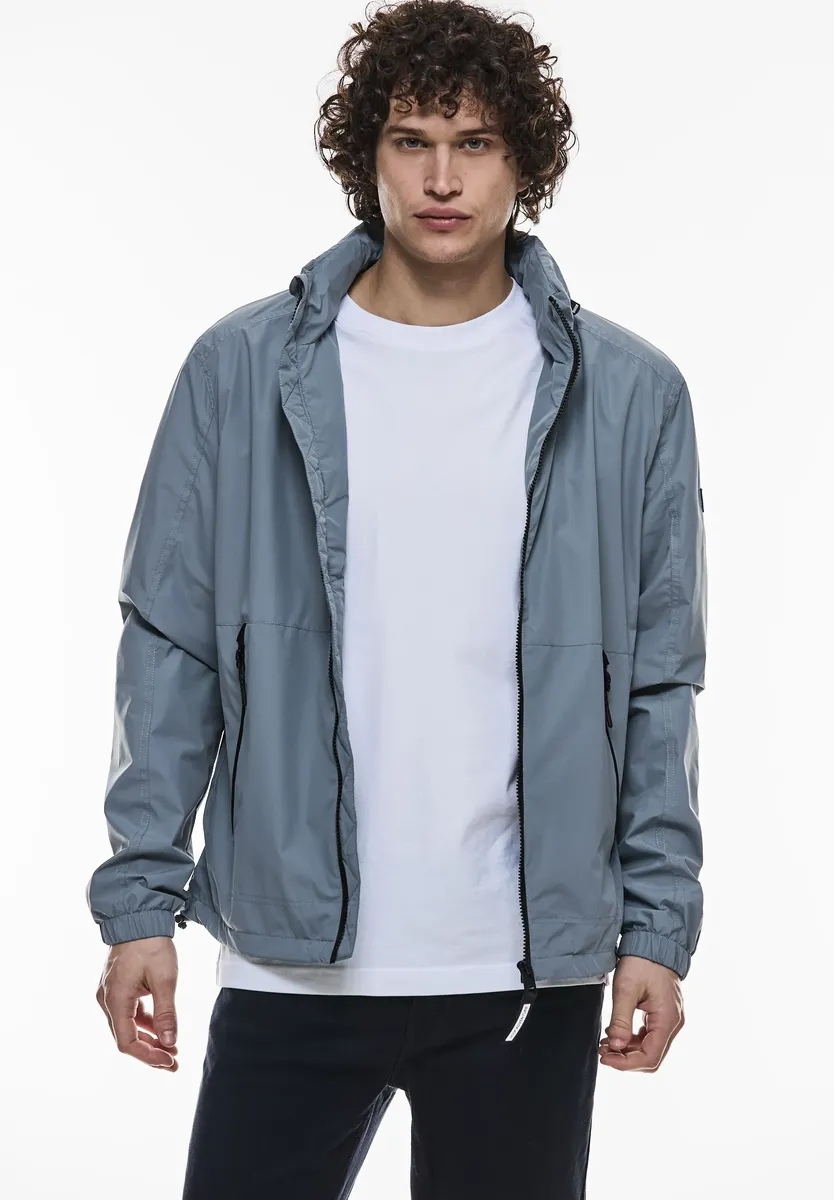 

STREET ONE МУЖСКАЯ ветровка с капюшоном, с капюшоном Street One Men, синий