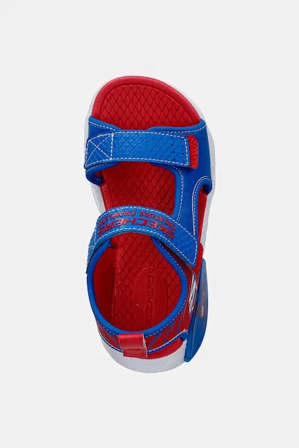Сандалии детские с открытой пяткой CREATURE-SPLASH-BUGTACULAR Skechers, красный — фото 4