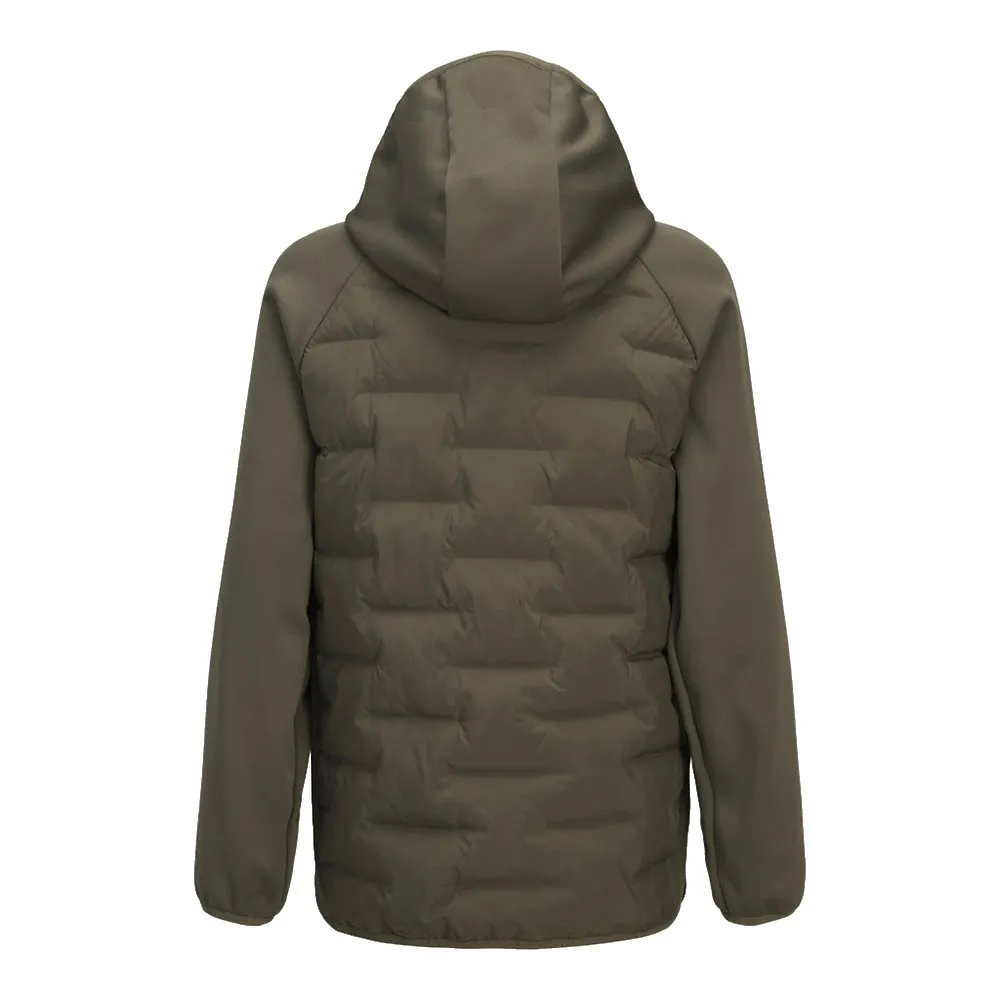 Утепленная куртка Jack & Jones Perfect Hybrid, зеленый — фото 4