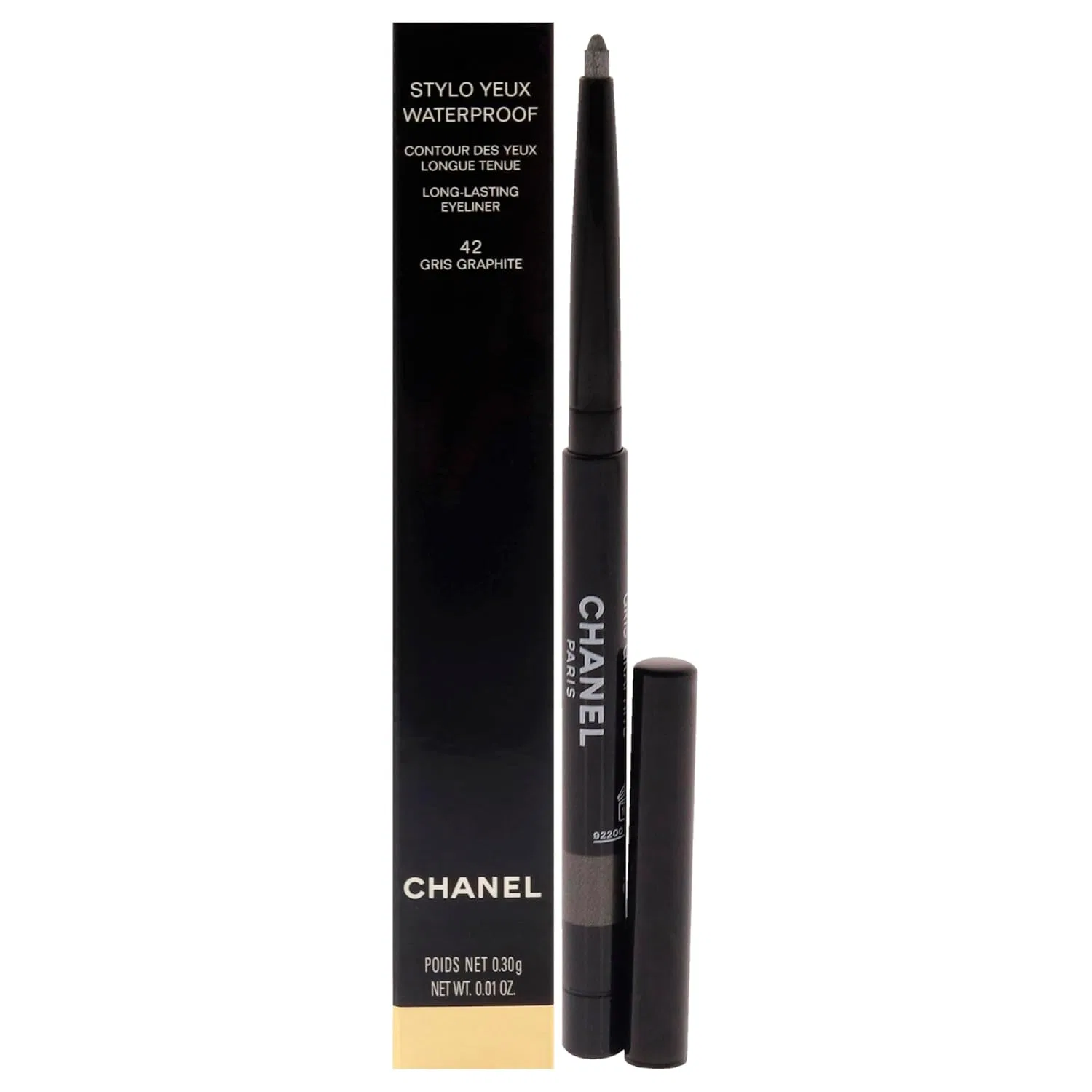 Водостойкий карандаш для глаз «42-Grey Graphite» от STYLO YEUX Chanel