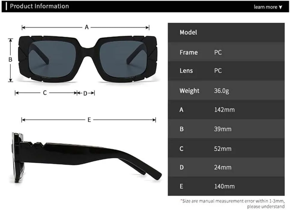 

Женские солнцезащитные очки в стиле ретро прямоугольной формы, мужские солнцезащитные очки неправильной формы с защитой от УФ-излучения UV400 HPIRME, Leopardtea