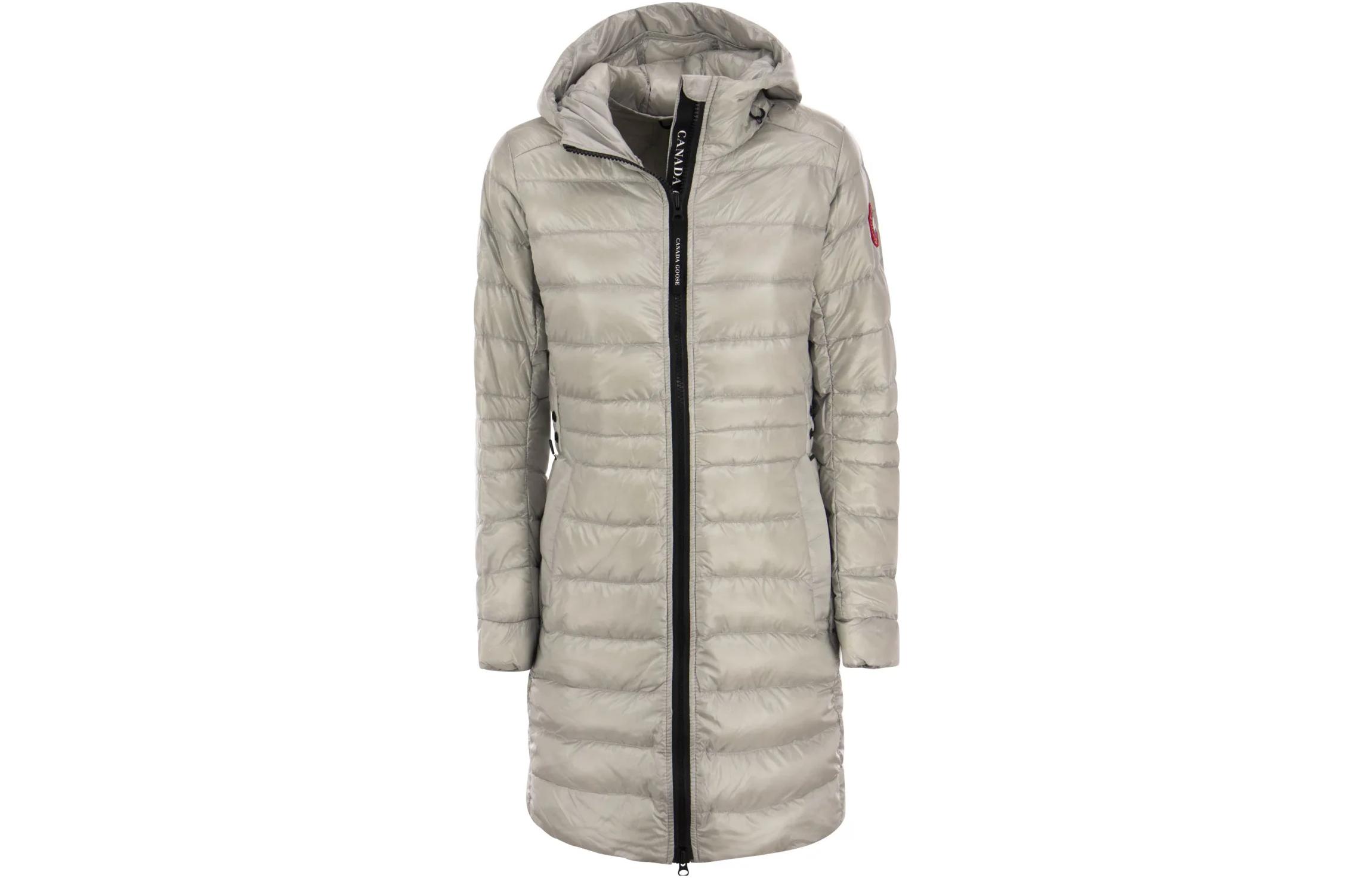 Cypress Series SS23 Пуховая куртка-пальто женская бежевая Canada Goose — фото 2