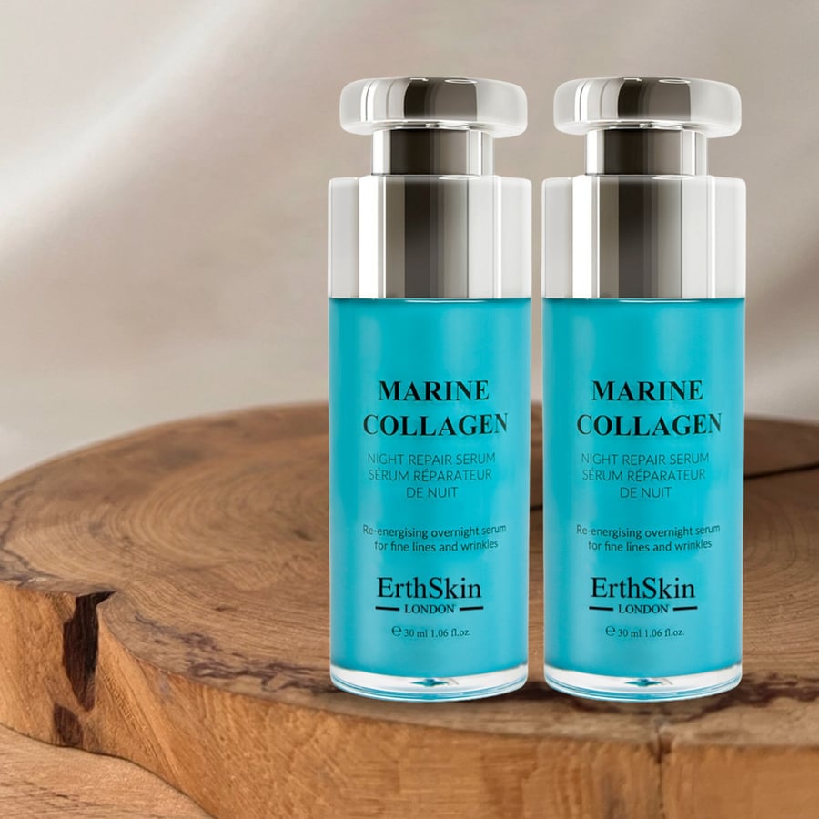 2x Marine Collagen Night Repair Serum 30 мл ErthSkin London — фото 3