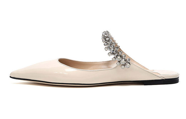 

Женские мюли Jimmy Choo Bing, светло-бежевый