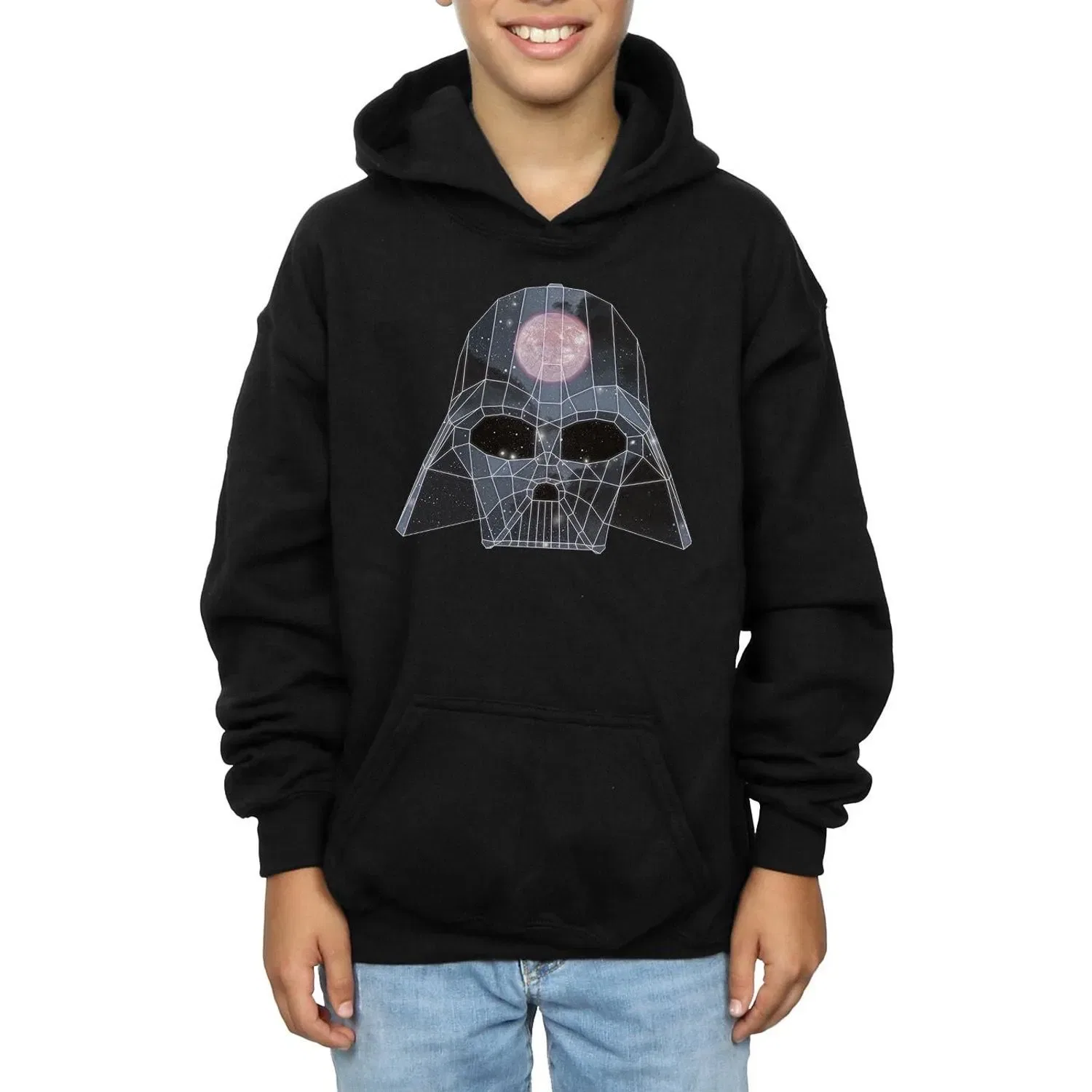 Худи с принтом Darth Vader Star Wars, черный — фото 3