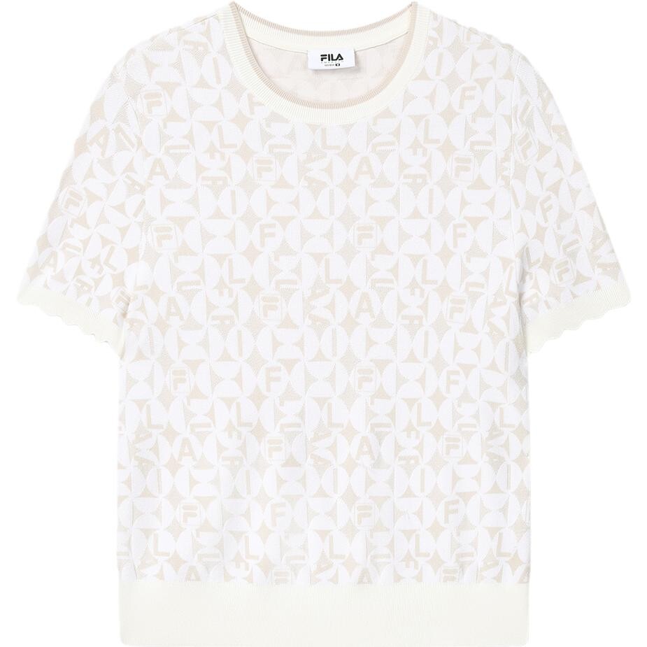 

Футболка женская цвета слоновой кости Fila