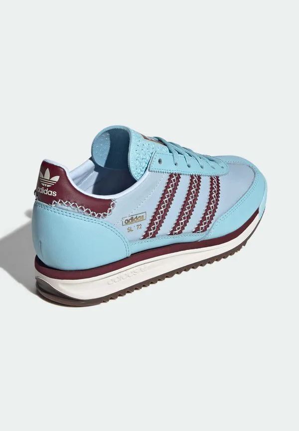 Низкие кроссовки Adidas Originals, Crystal Sky Shadow Red Icey Blue — фото 3