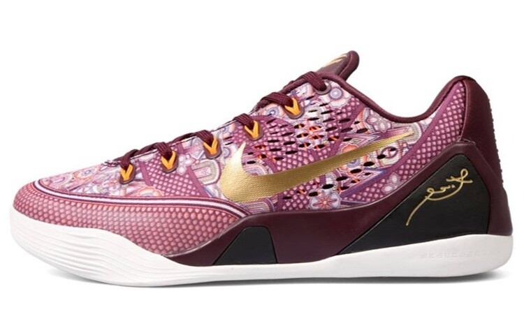 

Кроссовки Nike Kobe 9 EM, розовый/золотой/белый