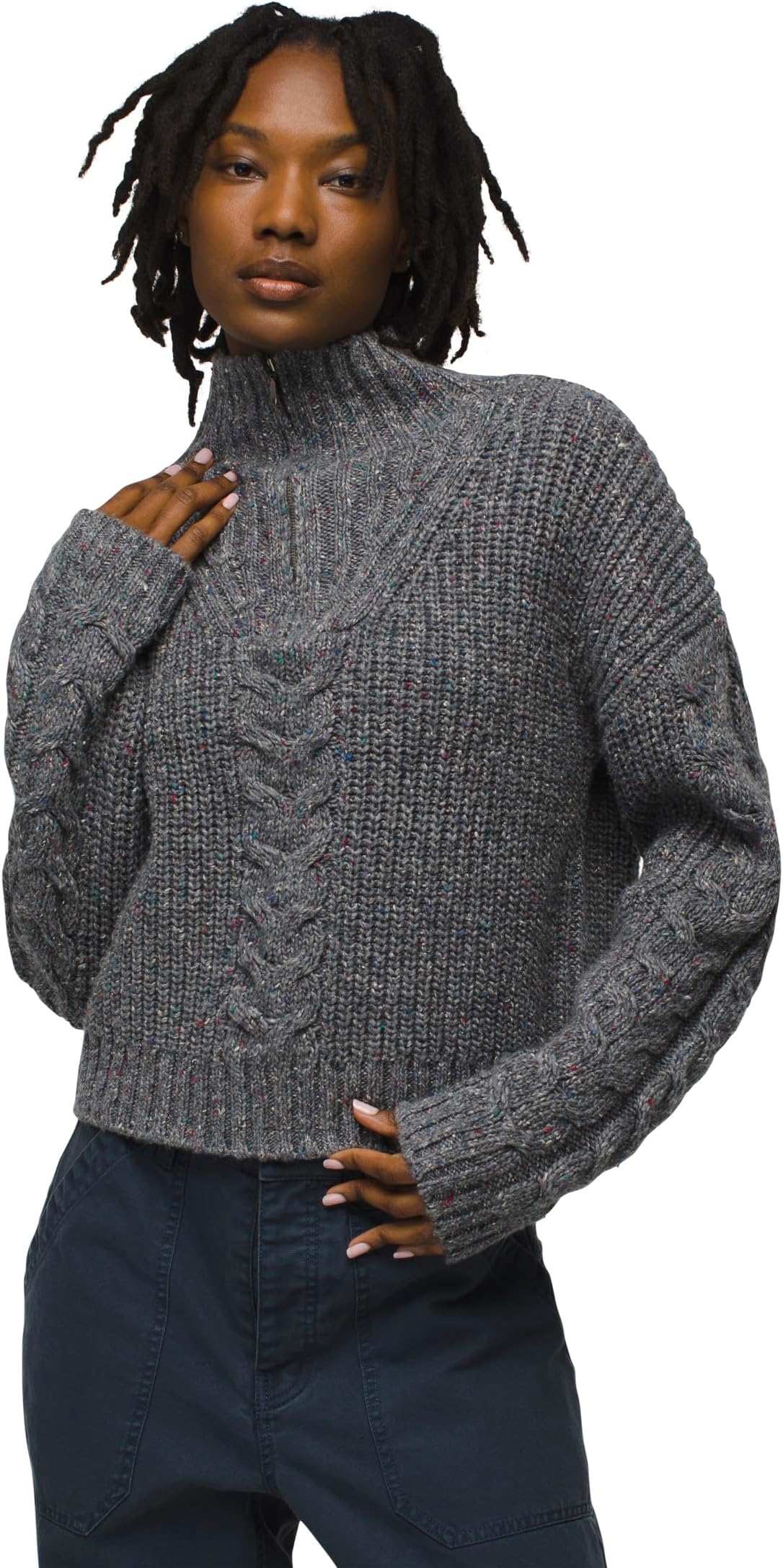 

Свитер Prana Laurel Creek Sweater, цвет Charcoal
