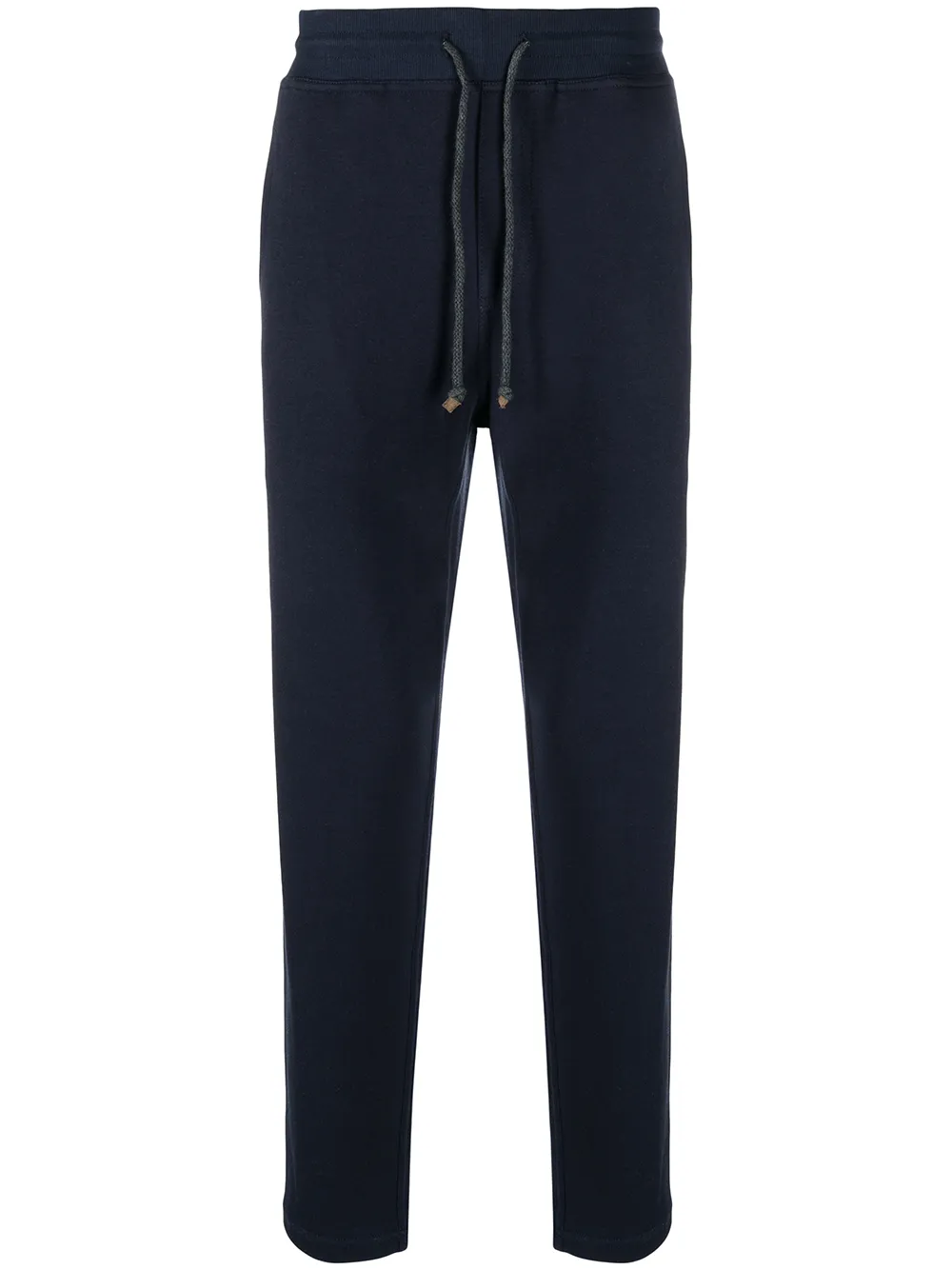 

Зауженные спортивные брюки с кулиской Brunello Cucinelli, синий