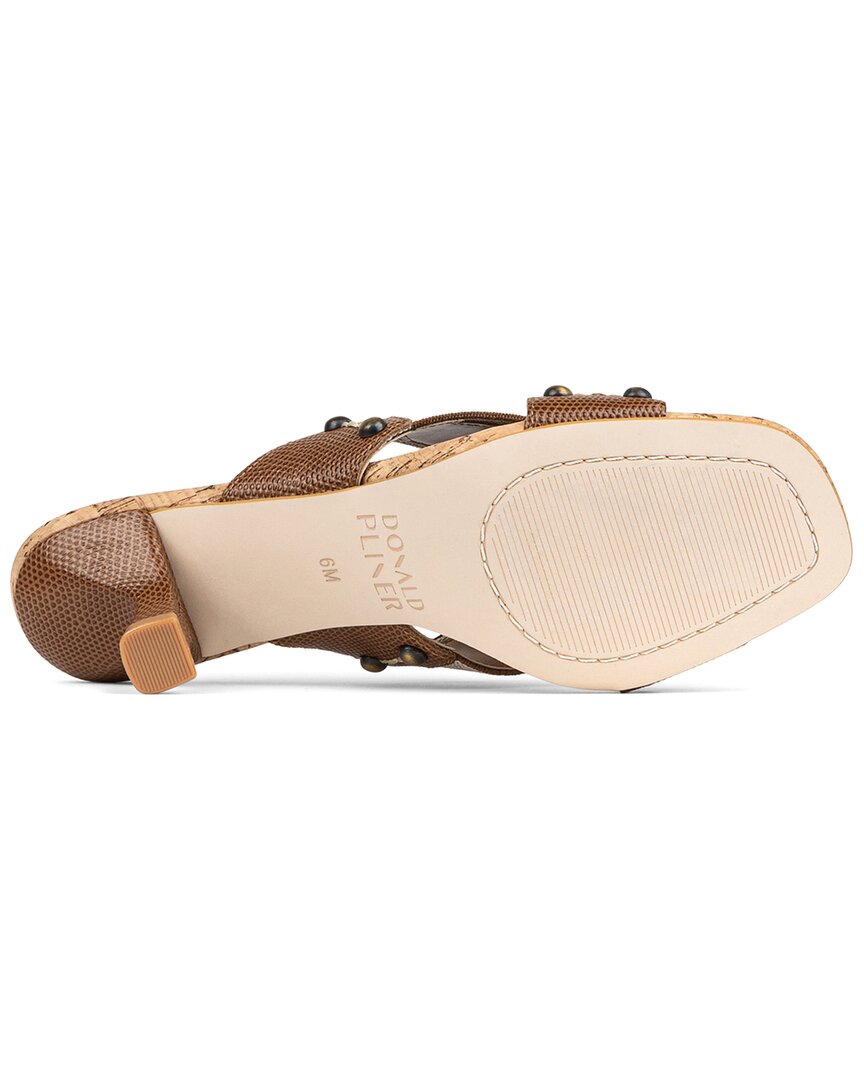 Donald Pliner Kenna Sandal, коричневый — фото 4