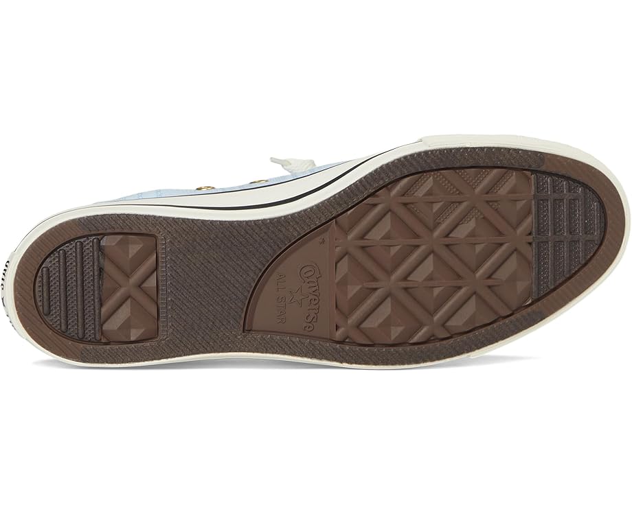 Кеды Converse Chuck Taylor All Star Shoreline Woven Canvas, цвет Blue It/Egret/Black — фото 3