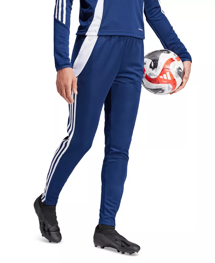 Женские тренировочные брюки Tiro 24 Slim-Fit adidas, синий — фото 3