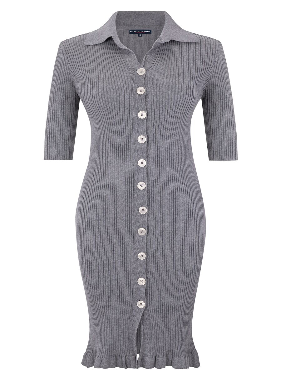 

Платье Giorgio di Mare Knitted dress Francesca, цвет mottled grey