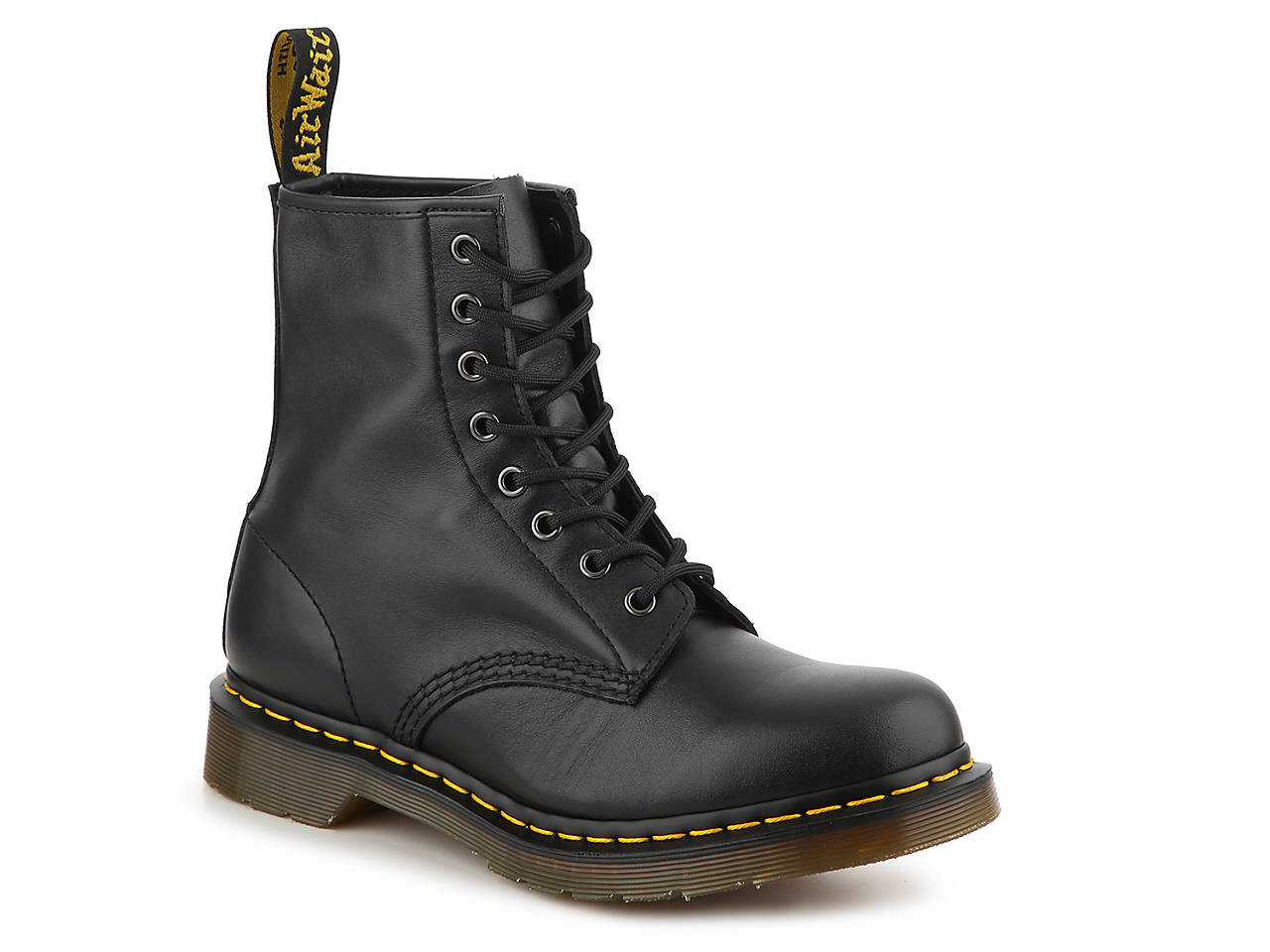 Ботинки Dr. Martens 1460 на шнурках, черный
