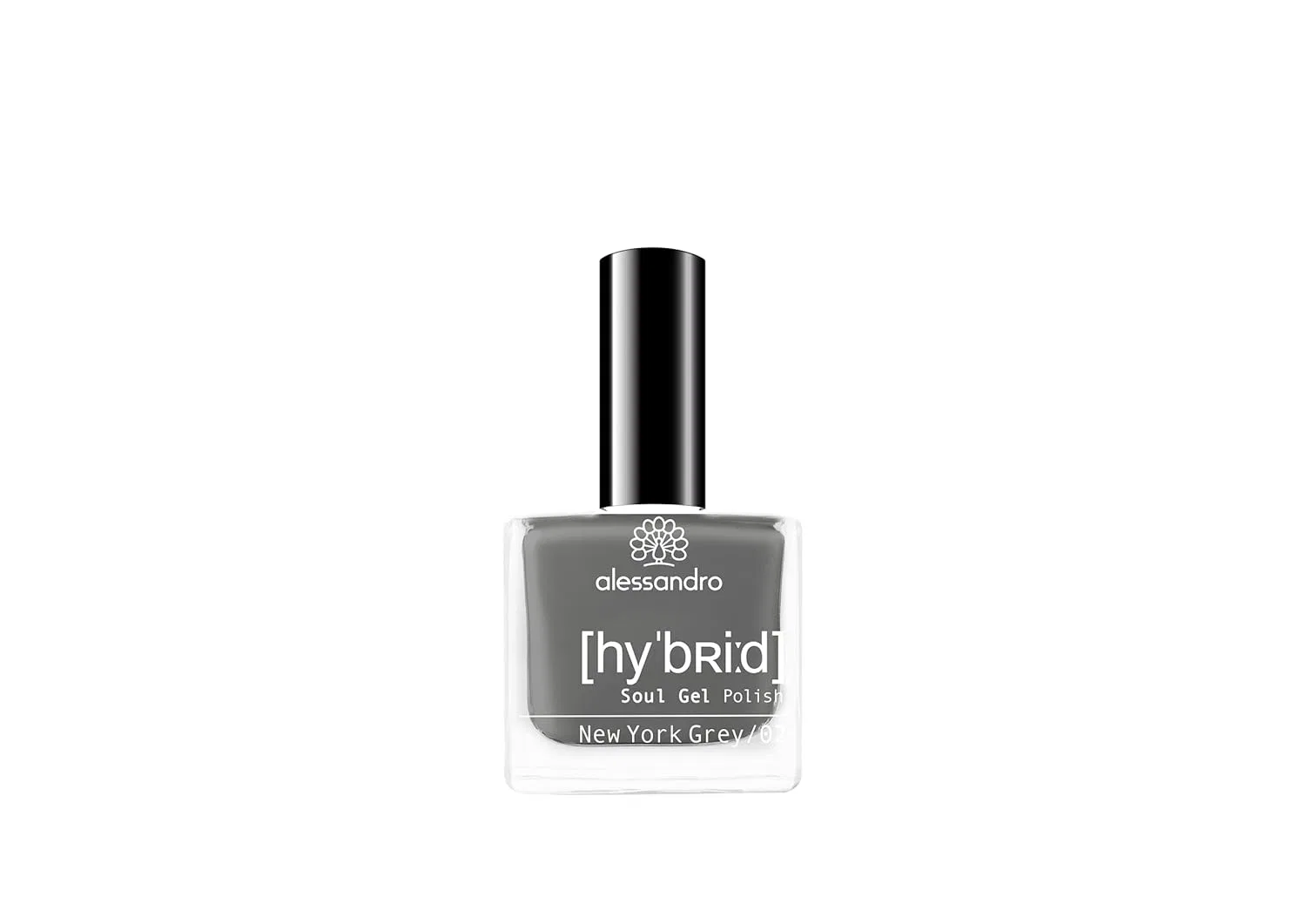 Гибридный лак для ногтей «Hybrid Paint New York Grey» от Alessandro Alessandro