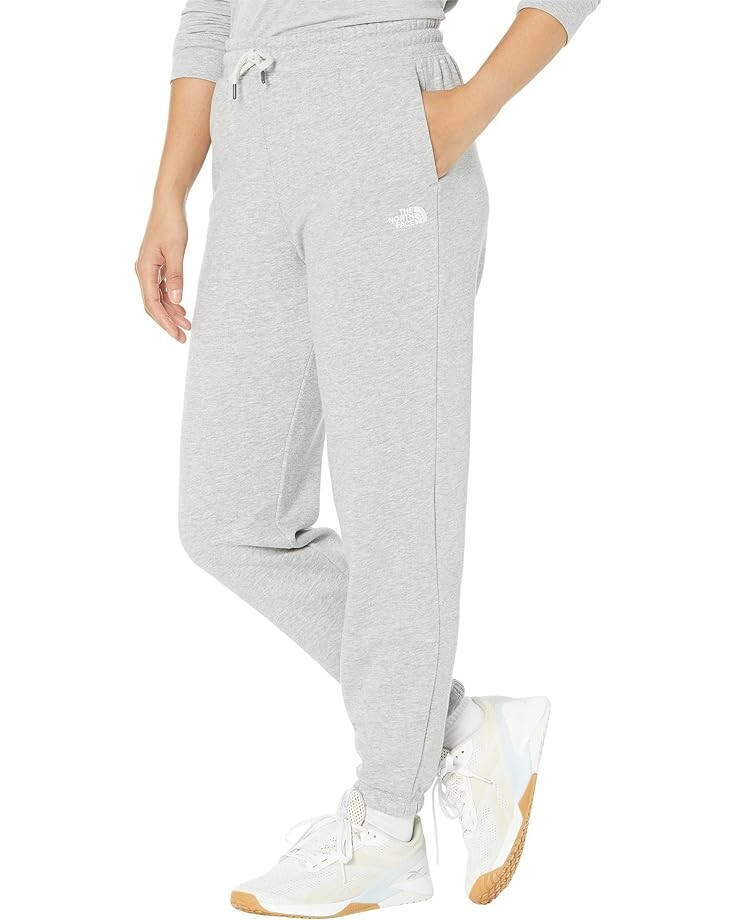 

Спортивные брюки The North Face Half Dome Fleece, цвет TNF Light Grey Heather/TNF White