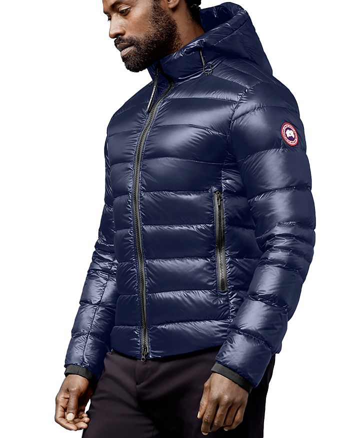 

Пуховик с капюшоном Canada Goose Crofton, синий