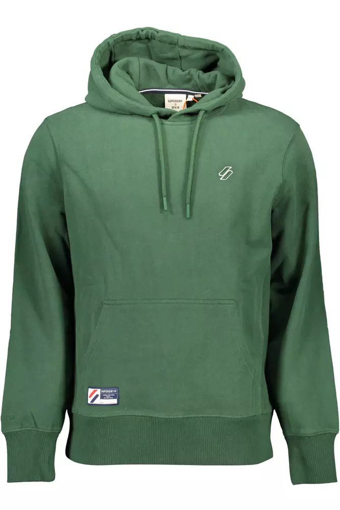

Зеленый хлопковый мужской свитер Superdry.
