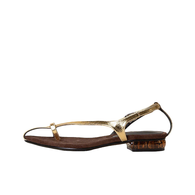 SHOEMAKER QUEEN Женские сандалии на одной застежке белые, цвет White — фото 3