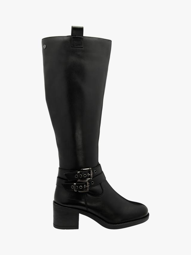 Ботинки Allora Leather до колена Ravel, Black
