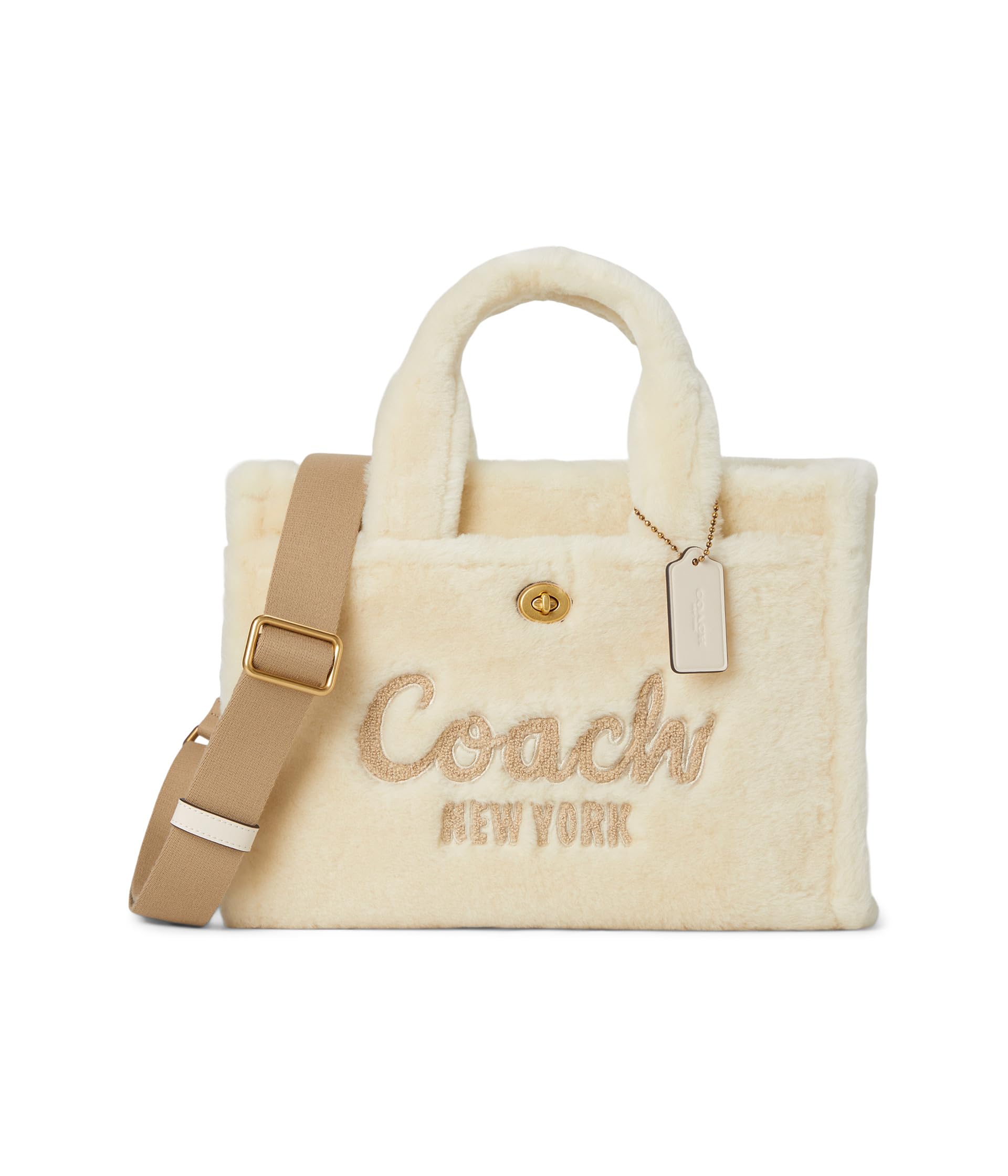 

Сумка-тоут COACH Cargo Tote Bag, цвет Chalk