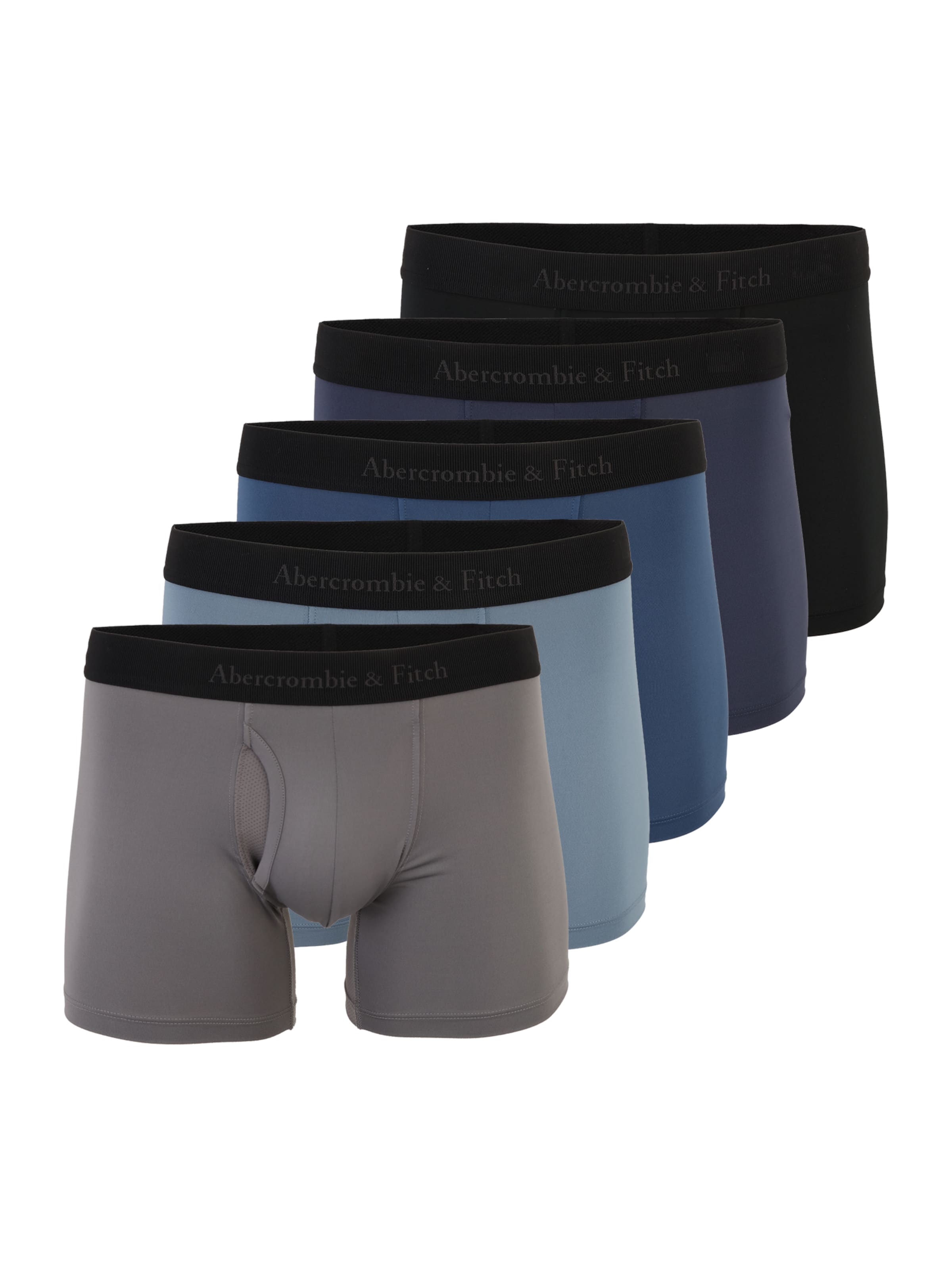 

Abercrombie & Fitch Боксеры 'PERFORMANCE' в цветах Navy, Indigo, Light Blue, Muddy Colored, Black