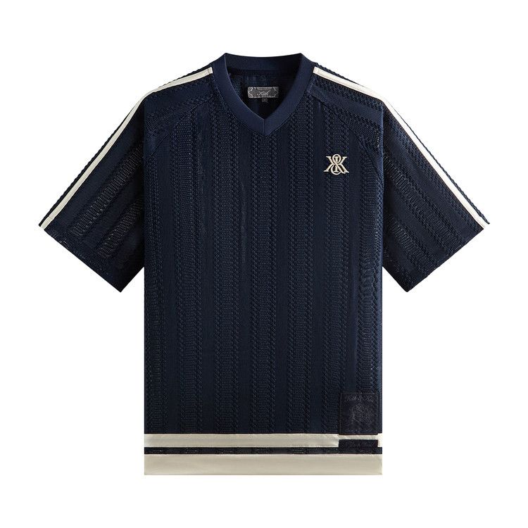 

Джерси Kith Leon Short Sleeve Lace Combo Jersey, Nocturnal