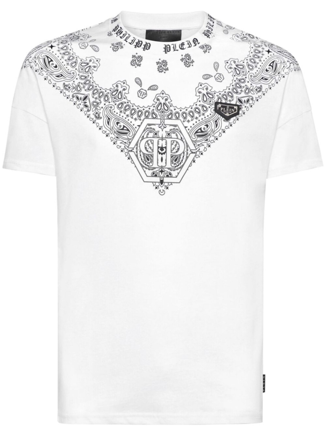 

Philipp Plein футболка с принтом, белый