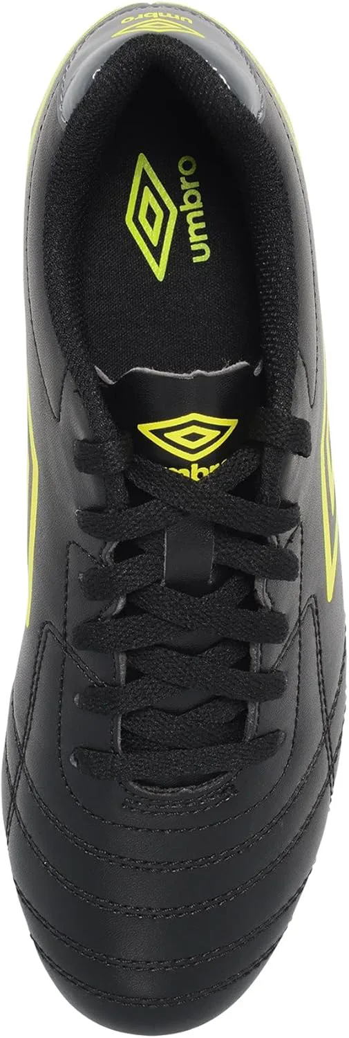 Мужские бутсы Umbro Classico X FG, черный/желтый — фото 3
