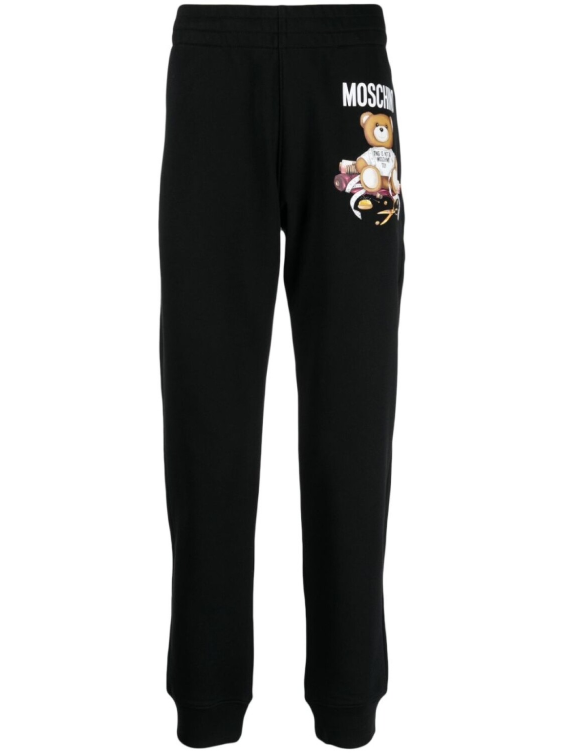 

Спортивные брюки с принтом Teddy Bear Moschino, черный