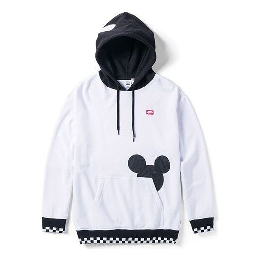

Толстовка x disney crossover grid mickey white black Vans, белый