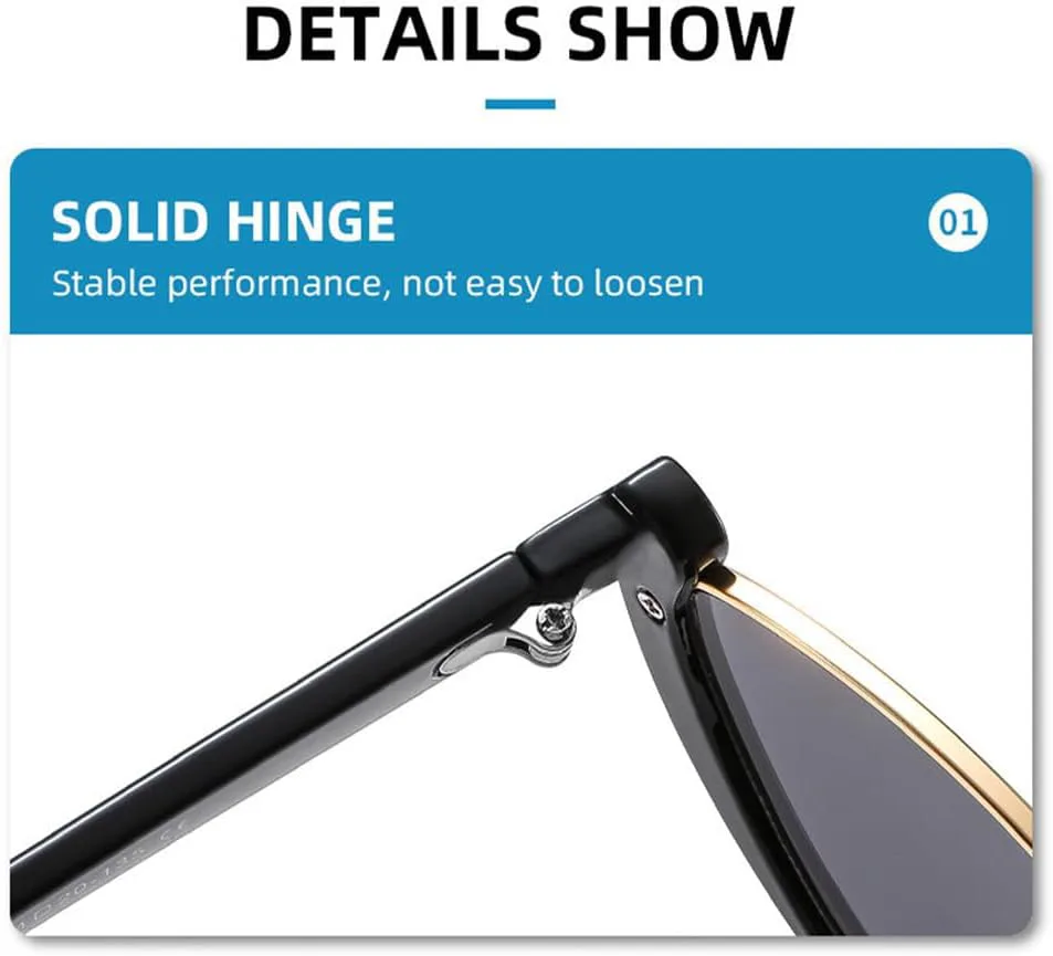 

Солнцезащитные очки «кошачий глаз» для женщин, модные винтажные очки, роскошные солнцезащитные очки для мужчин, защита от ультрафиолета UV400 TYUVIVO, C7