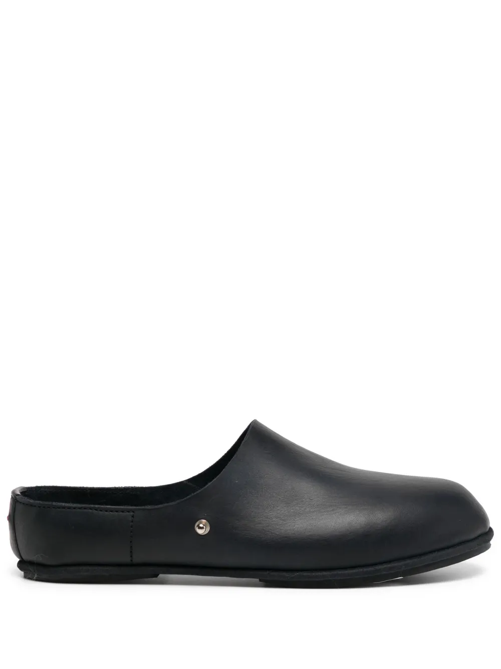 

Кожаные мюли Guidi, синий