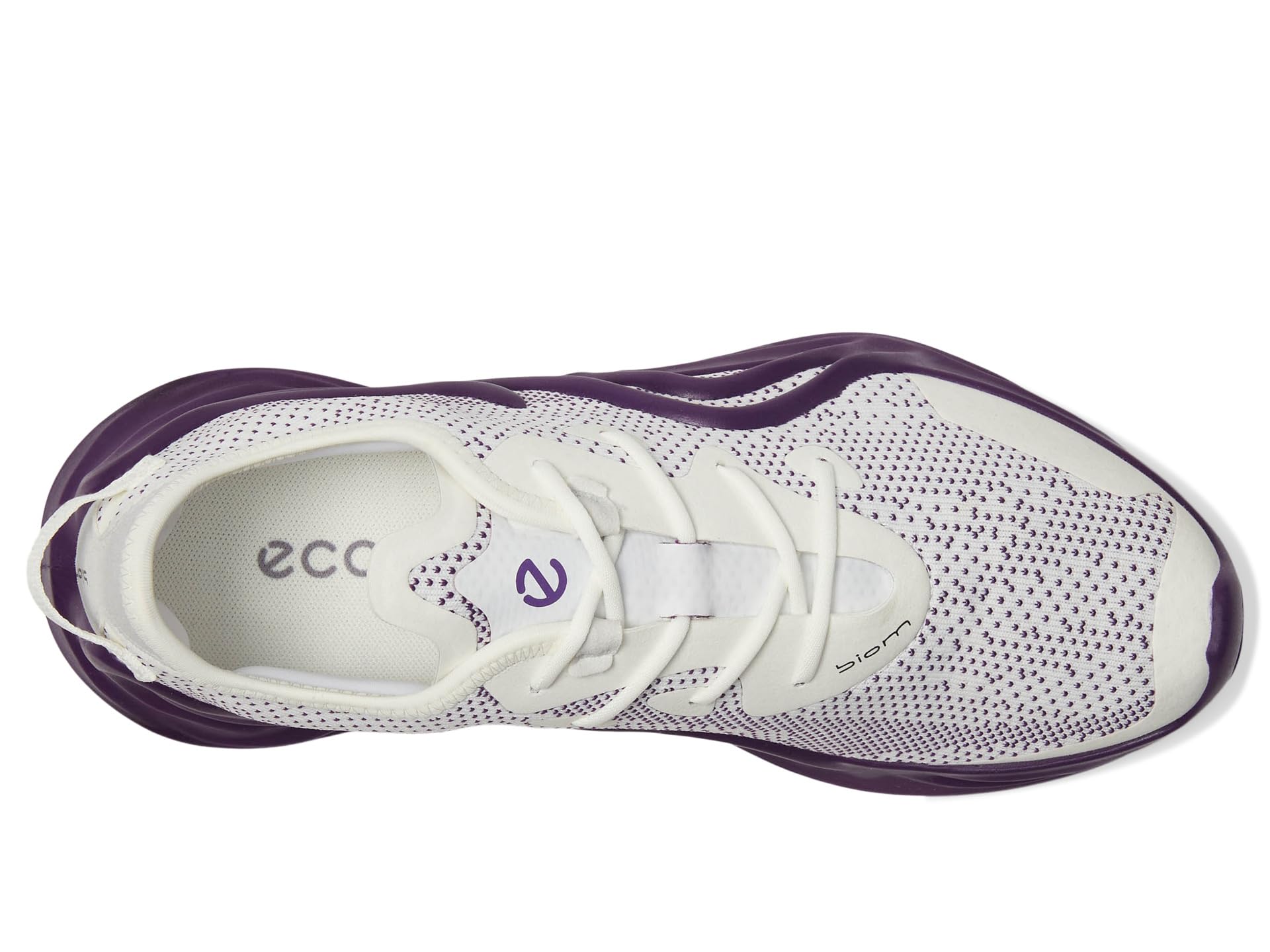 Кроссовки ECCO Sport Biom Infinite Textile Knit Fashion Fashion Sneaker, цвет Bright White/Imperial Purple — фото 2