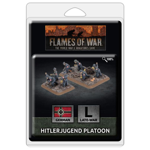 

Фигурки Hitlerjugend Platoon (X32 Figs)