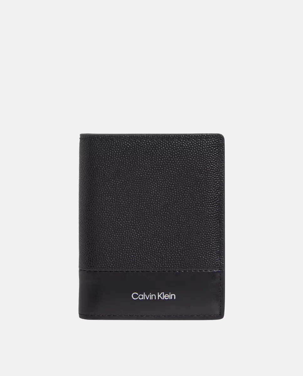 

Женский кошелек Calvin Klein с двумя отделениями, черный
