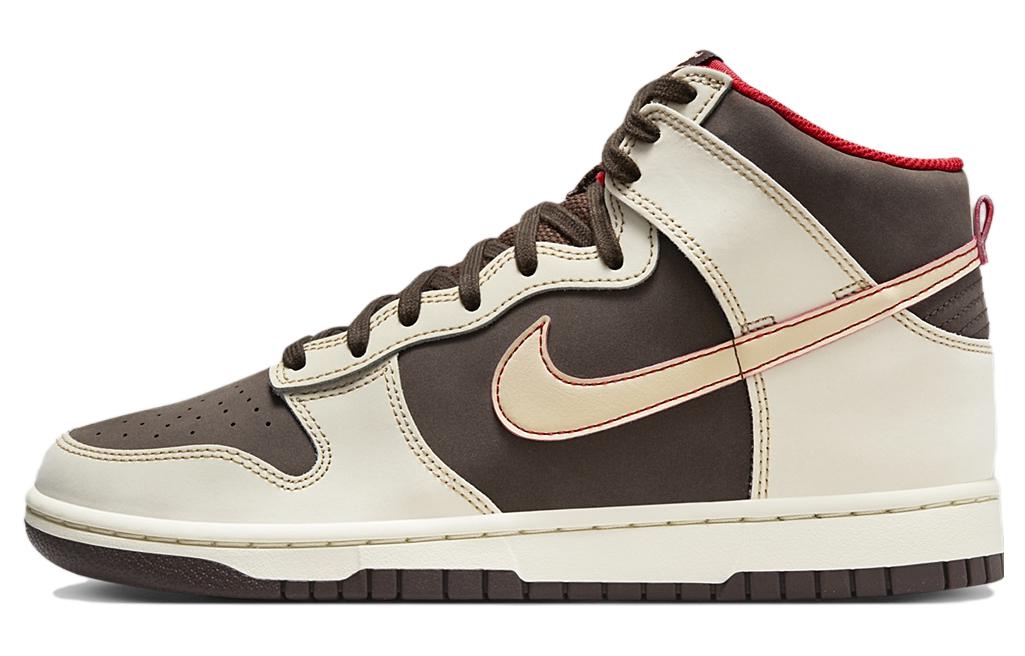 

Dunk High Se Baroque Brown Nike, Бежево-коричневый