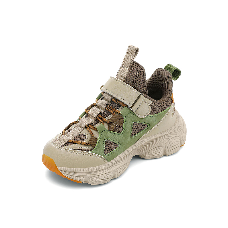 Jeep Детские кроссовки для бега Outdoor Sports Low top цвета хаки — фото 4