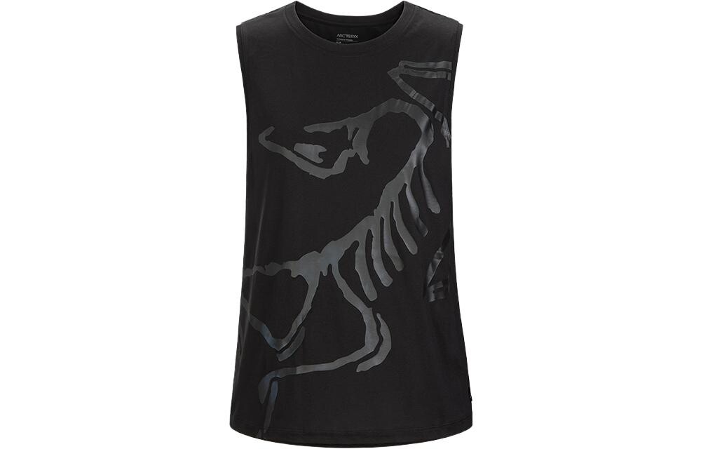 

Майка женская Arcteryx с логотипом, черный