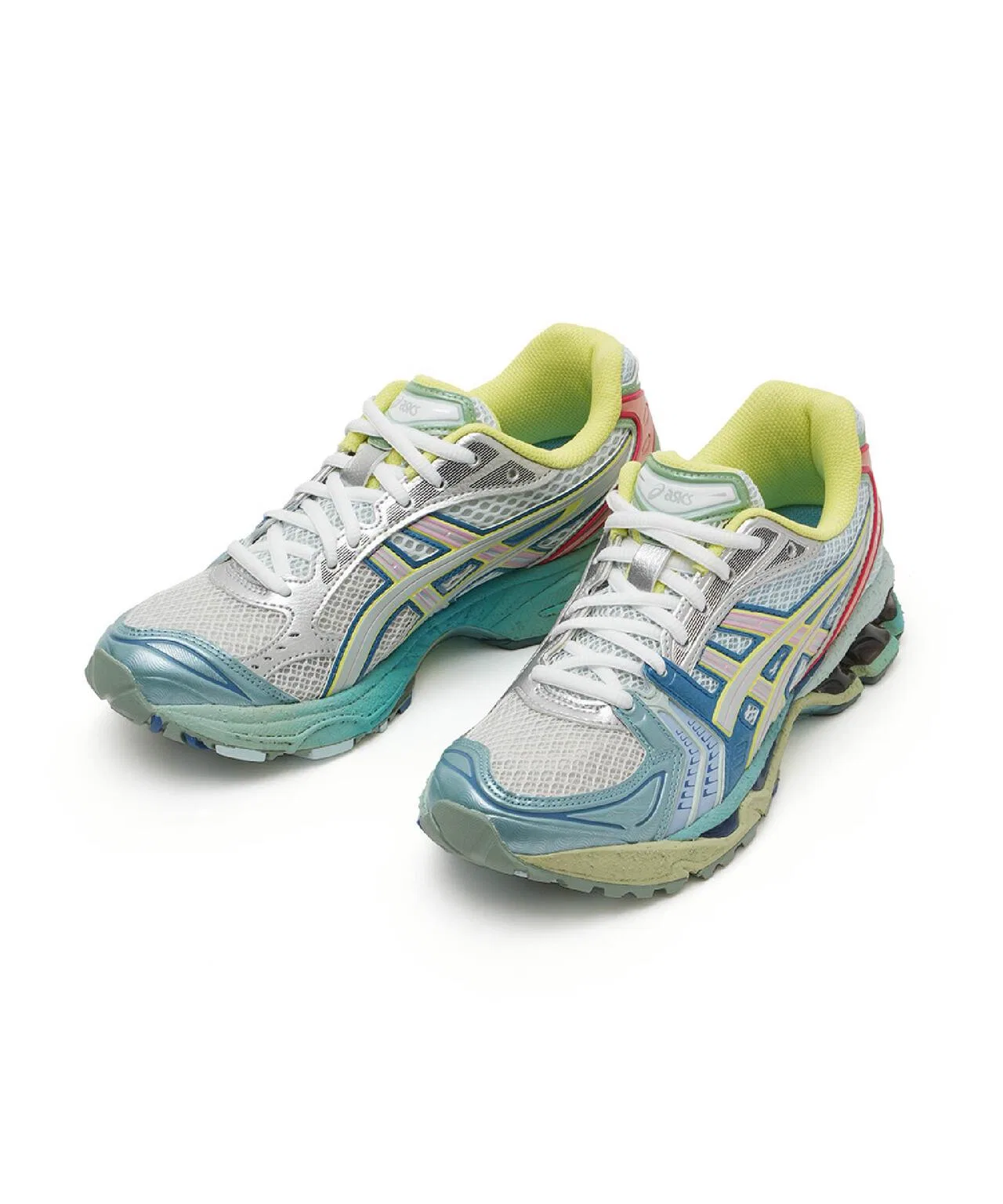 Мужские кроссовки ASICS GEL-KAYANO 14 коллаборация FACETASM разноцветные — фото 2