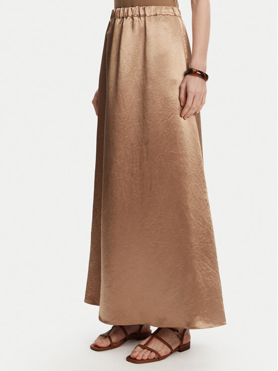 

Трапециевидная юбка стандартный крой Nuevo 2516101028 Max Mara, бежевый