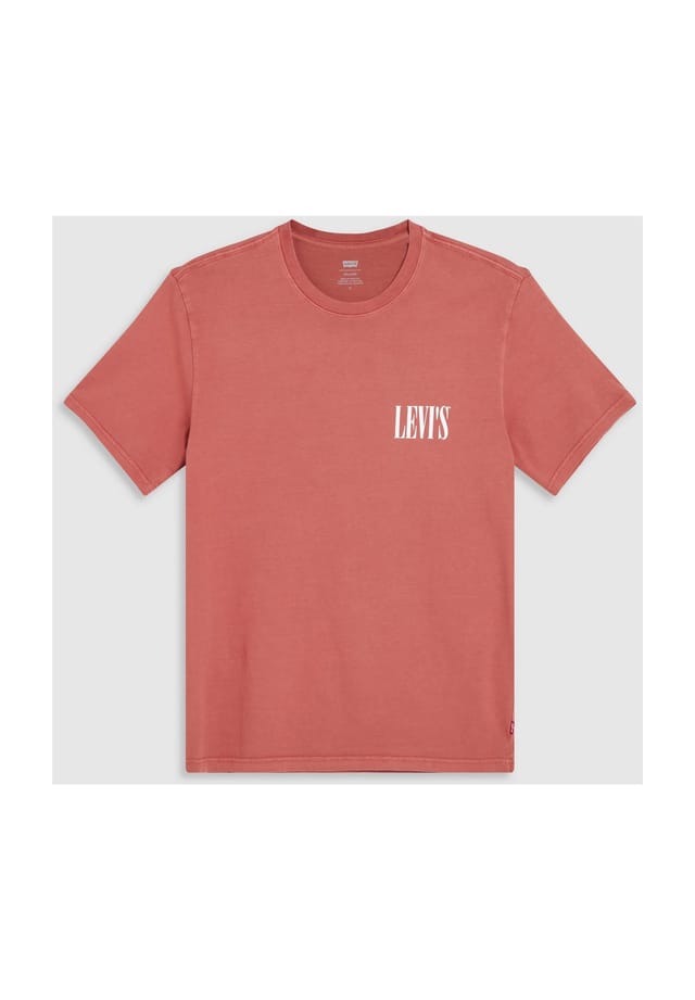 

Хлопковая футболка Levi'S, красный