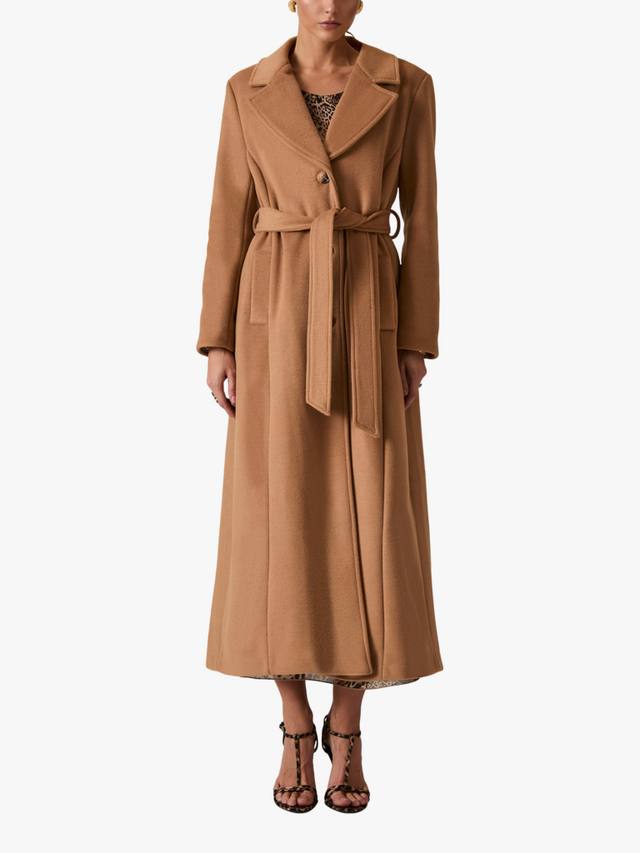 

Классическое длинное пальто James Lakeland, Camel