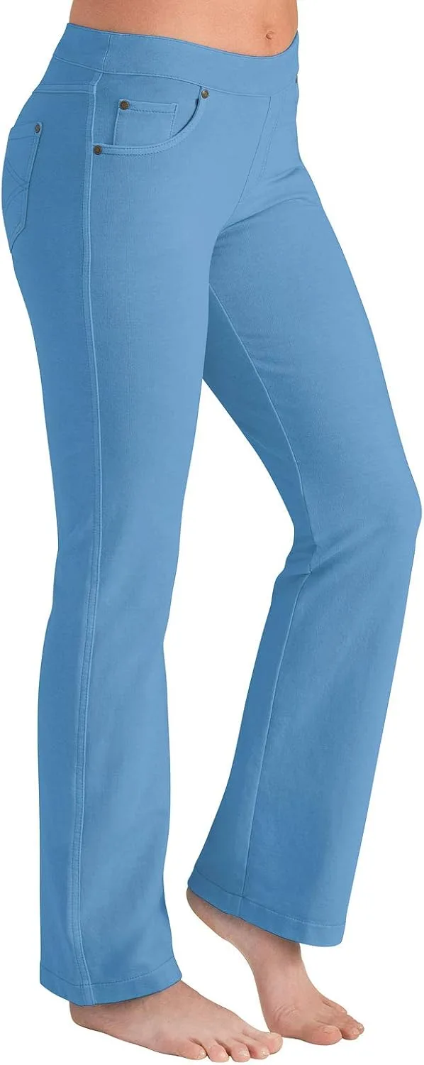 

PajamaJeans Women's Bootcut Stretch Denim Vintage Blue