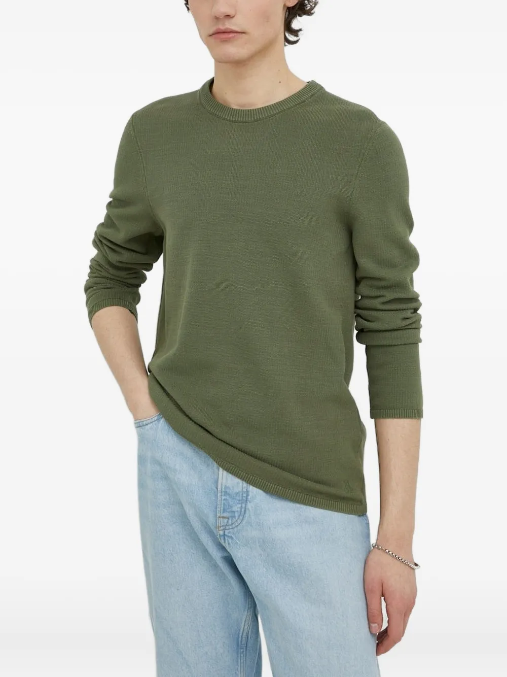 

Свитер с круглым вырезом Marc O'Polo, зеленый