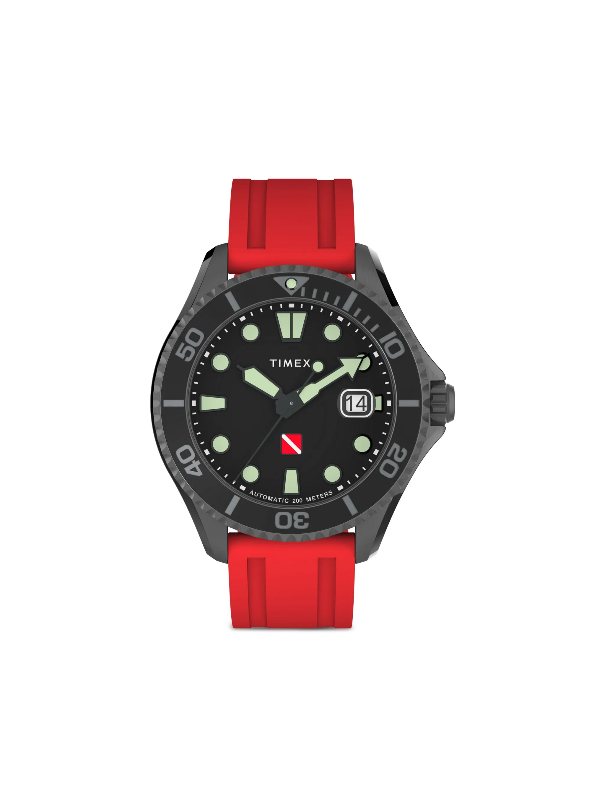 

Наручные часы Deepwater Tiburón 43 мм Timex, черный